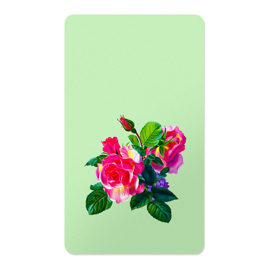 Rose Trio Bouquet Rectangle Mousepad