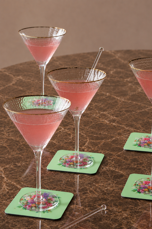 Wildflower Symphony Bouquet Coaster