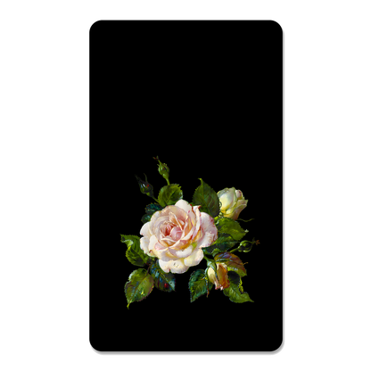 Vintage Floral Rectangle Mouse Pad, Premium Non-Slip Rubber Base Desk Mat