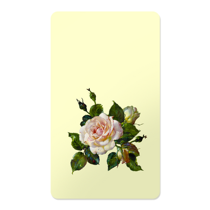 Vintage Floral Rectangle Mouse Pad, Premium Non-Slip Rubber Base Desk Mat