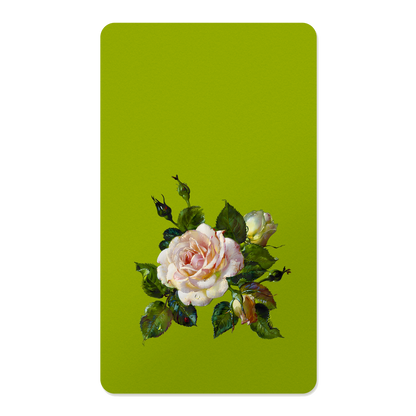 Vintage Floral Rectangle Mouse Pad, Premium Non-Slip Rubber Base Desk Mat