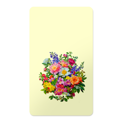 Cottagecore Floral Rectangle Mouse Pad, Premium Non-Slip Rubber Base Desk Mat