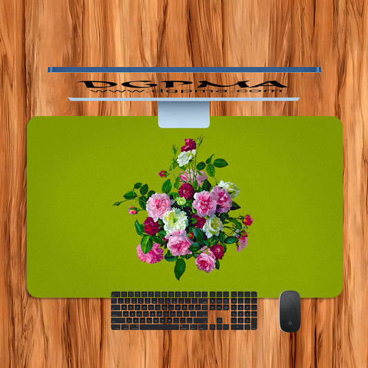 Victorian Rose Bouquet Desk Mat