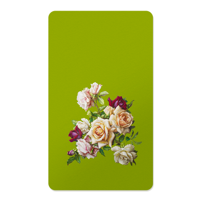 Antique Floral Rectangle Mouse Pad, Premium Non-Slip Rubber Base Desk Mat
