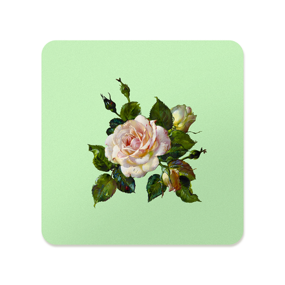 White Rose Coaster
