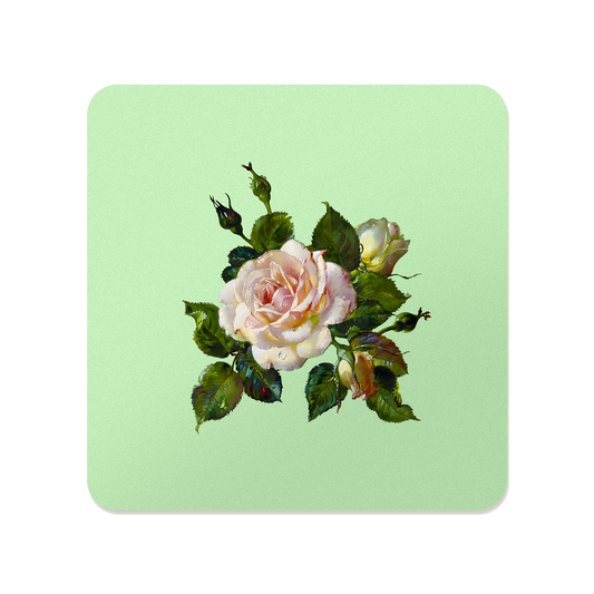 White Rose Coaster