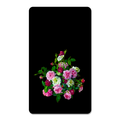 Victorian Floral Rectangle Mouse Pad, Premium Non-Slip Rubber Base Desk Mat