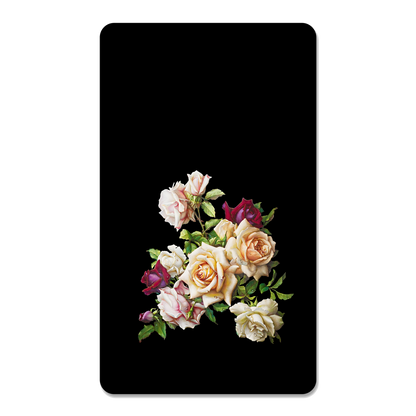 Antique Floral Rectangle Mouse Pad, Premium Non-Slip Rubber Base Desk Mat