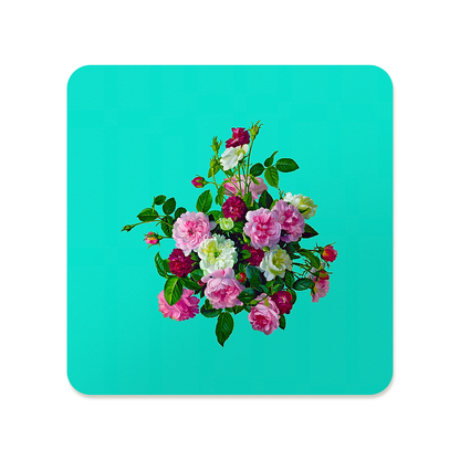 Victorian Rose Bouquet Coaster