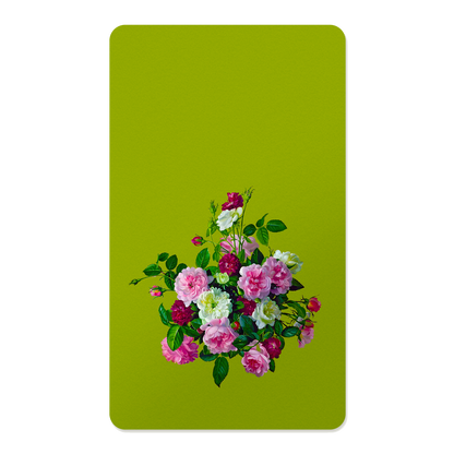 Victorian Floral Rectangle Mouse Pad, Premium Non-Slip Rubber Base Desk Mat