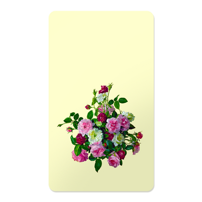 Victorian Floral Rectangle Mouse Pad, Premium Non-Slip Rubber Base Desk Mat
