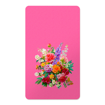 Botanical Floral Rectangle Mouse Pad, Premium Non-Slip Rubber Base Desk Mat