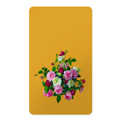 Victorian Floral Rectangle Mouse Pad, Premium Non-Slip Rubber Base Desk Mat