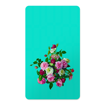 Victorian Floral Rectangle Mouse Pad, Premium Non-Slip Rubber Base Desk Mat