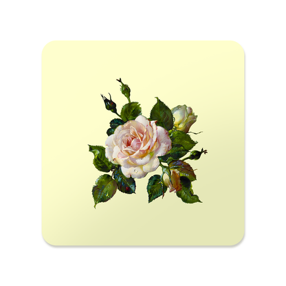 White Rose Coaster
