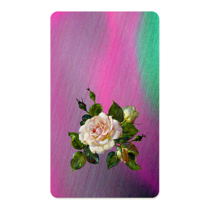 Vintage Floral Rectangle Mouse Pad, Premium Non-Slip Rubber Base Desk Mat