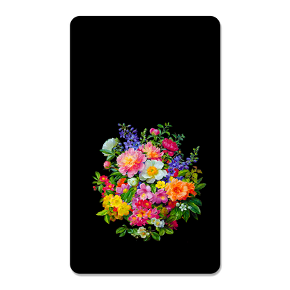 Cottagecore Floral Rectangle Mouse Pad, Premium Non-Slip Rubber Base Desk Mat