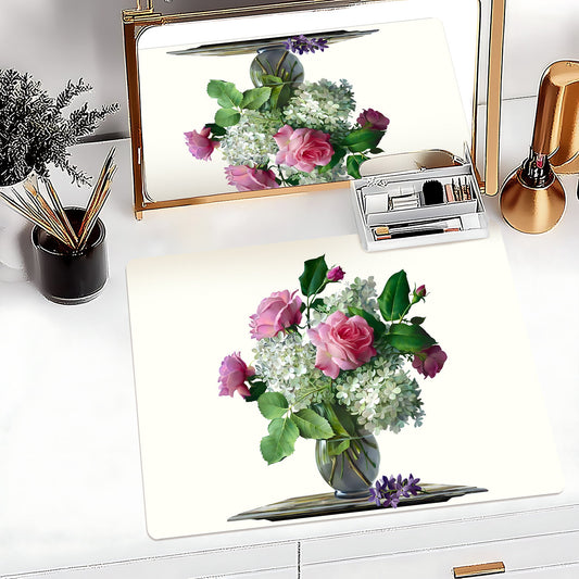 Roses and Hydrangeas in Vase