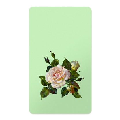 Vintage Floral Rectangle Mouse Pad, Premium Non-Slip Rubber Base Desk Mat