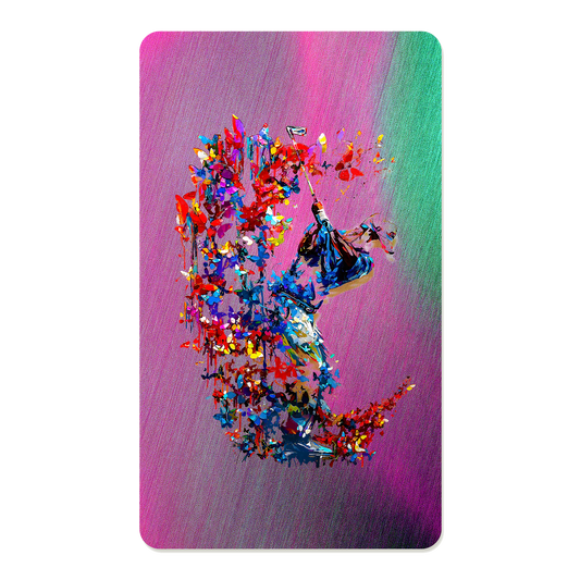 Butterfly Golfer Rectangle Mousepad