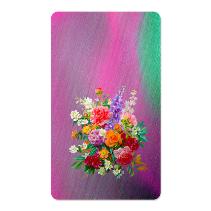 Botanical Floral Rectangle Mouse Pad, Premium Non-Slip Rubber Base Desk Mat