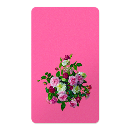 Victorian Floral Rectangle Mouse Pad, Premium Non-Slip Rubber Base Desk Mat