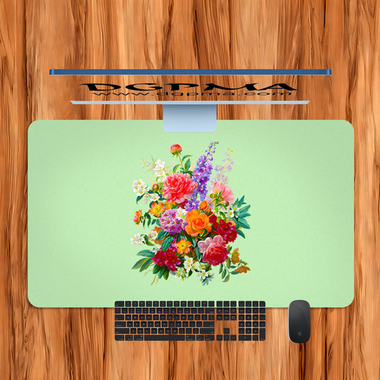 Wildflower Symphony Bouquet Desk Mat