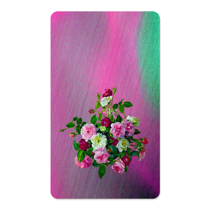 Victorian Floral Rectangle Mouse Pad, Premium Non-Slip Rubber Base Desk Mat