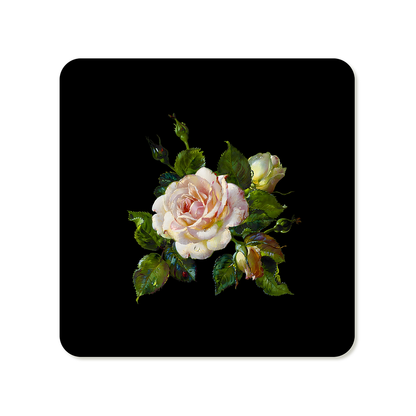 White Rose Coaster