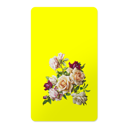 Antique Floral Rectangle Mouse Pad, Premium Non-Slip Rubber Base Desk Mat