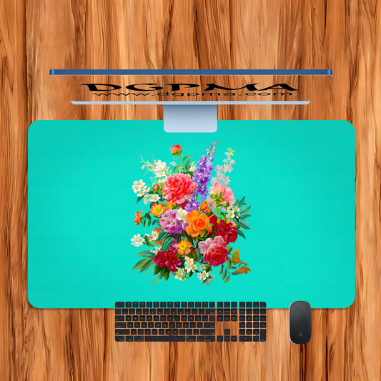 Wildflower Symphony Bouquet Desk Mat