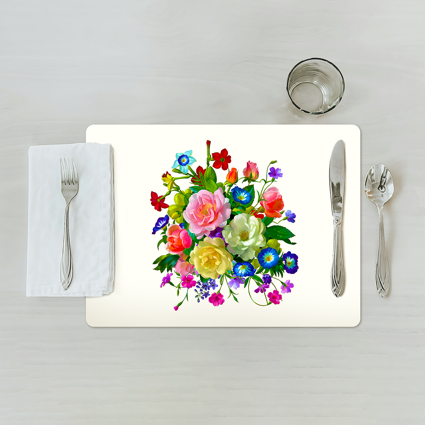 Roses, Pansies, and Poppies Bouquet
