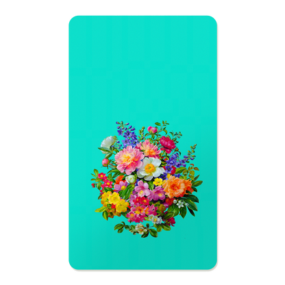 Cottagecore Floral Rectangle Mouse Pad, Premium Non-Slip Rubber Base Desk Mat