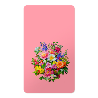 Cottagecore Floral Rectangle Mouse Pad, Premium Non-Slip Rubber Base Desk Mat