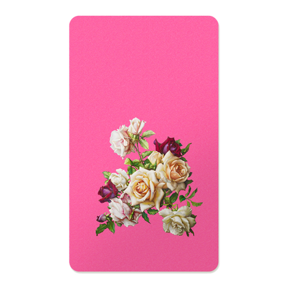 Antique Floral Rectangle Mouse Pad, Premium Non-Slip Rubber Base Desk Mat