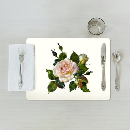 White Rose Placemat