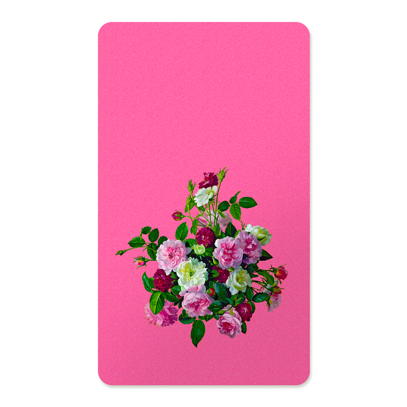 Victorian Rose Bouquet Rectangle Mousepad
