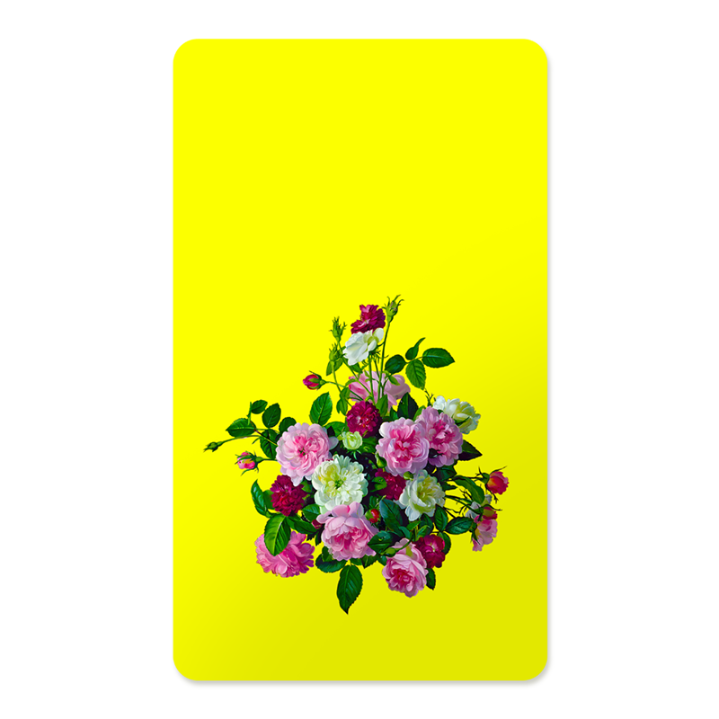 Victorian Rose Bouquet Rectangle Mousepad