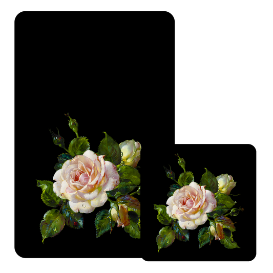 White Rose Mousepad
