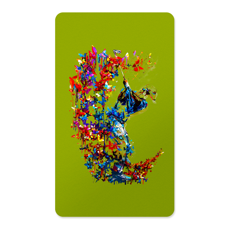 Butterfly Golfer Rectangle Mousepad