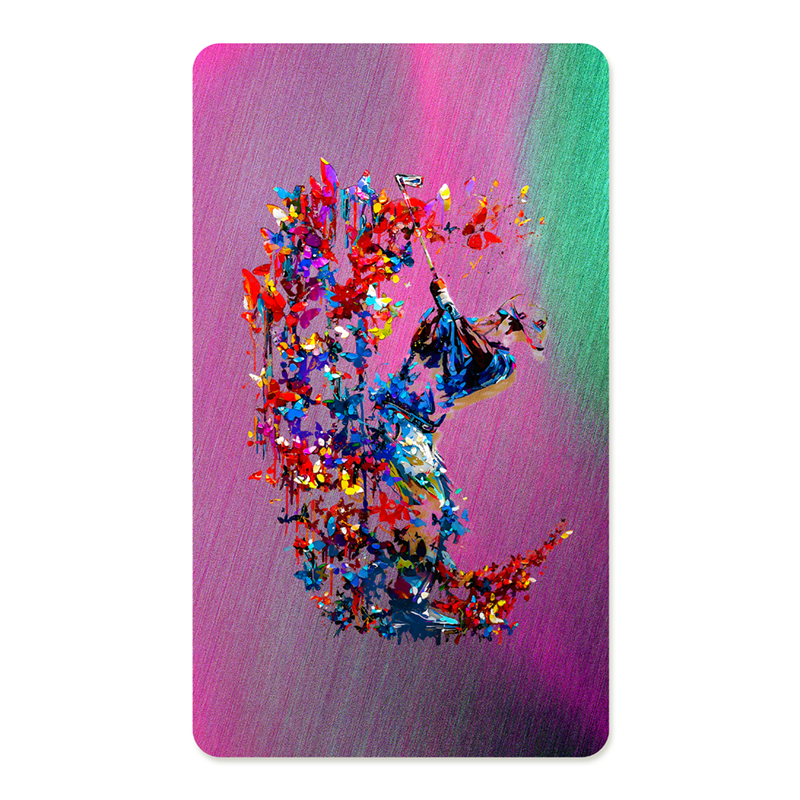 Butterfly Golfer Rectangle Mousepad
