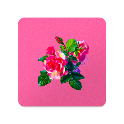 Rose Trio Bouquet Coaster