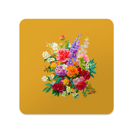 Wildflower Symphony Bouquet Coaster