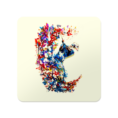 Butterfly Golfer Coaster