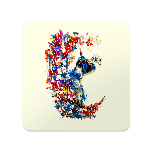 Butterfly Golfer Coaster