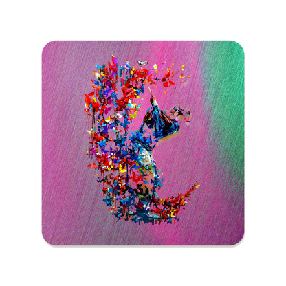 Butterfly Golfer Coaster