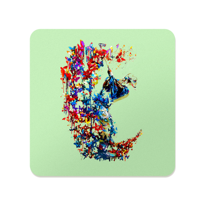 Butterfly Golfer Coaster
