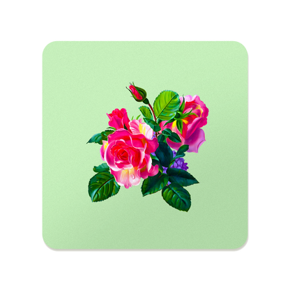 Rose Trio Bouquet Coaster